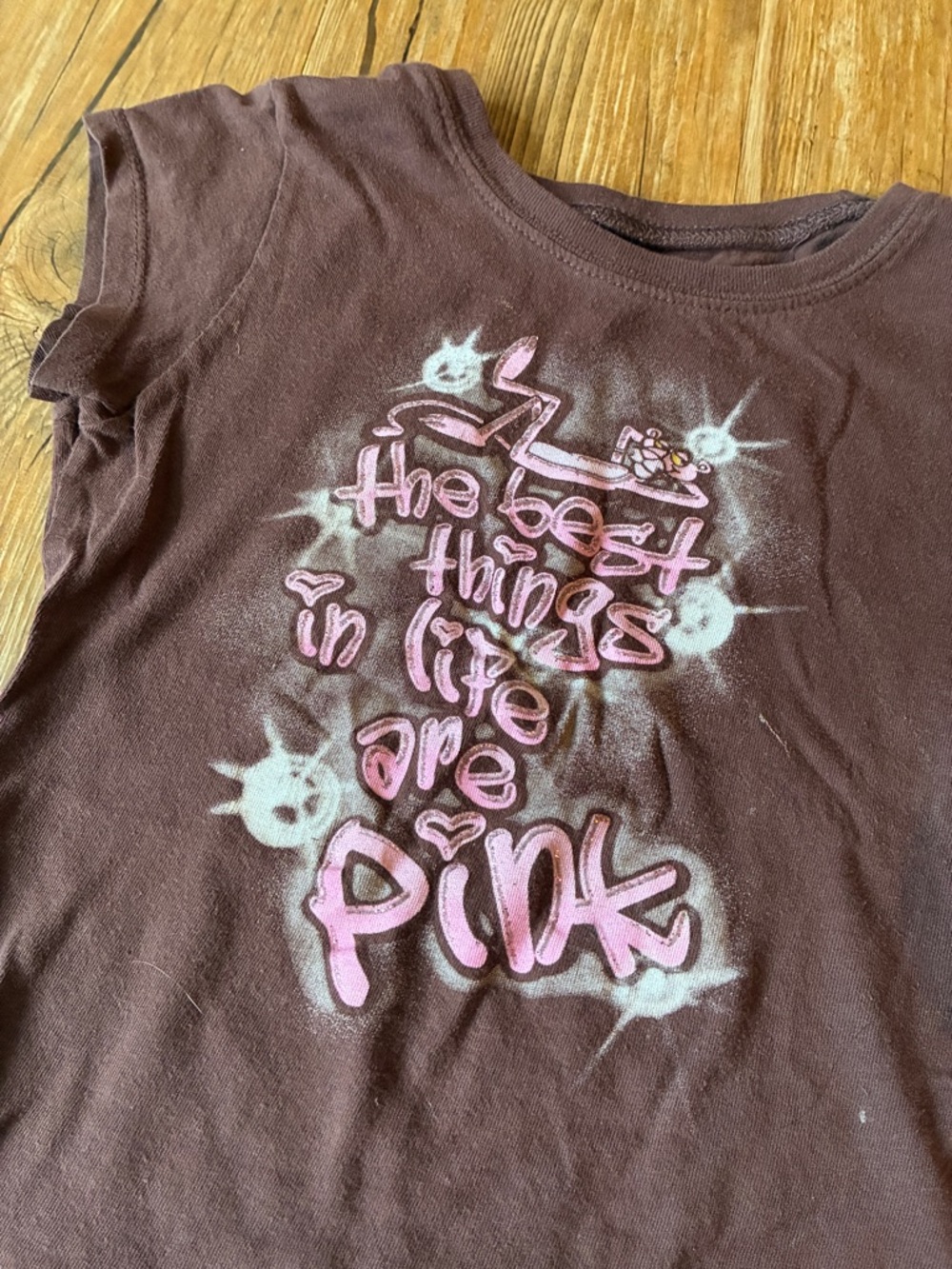 Y2k Girl’s pink panther tee